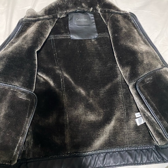 Calvin Klein faux leather jacket - Picture 5 of 5